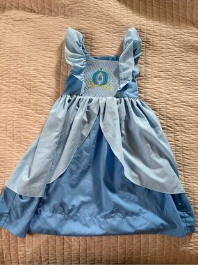 Smock Candy Cinderella Princess Dress Kids Gown